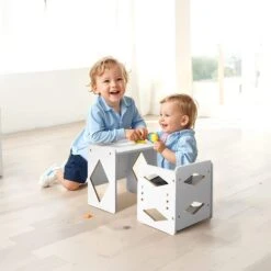 Montessori Weaning Table And Chair Set, Wooden Toddler Table And Chair Set Adjustable Height Chair, White Dining Chair -Patio Furniture Shop vevor outdoor dining chairs etdnzy151321xg9u9v0 31 1000