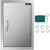 Outdoor Kitchen Doors 14 In. W X 20 In. H Vertical Single BBQ Door Stainless Steel BBQ Access Door -Patio Furniture Shop vevor outdoor kitchen doors 14w 20hbxgcgdkm01v0 64 1000