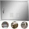 BBQ Access Door 24 In. W X 17 In. H Horizontal Island Door With Vents Stainless Steel Single Access Door -Patio Furniture Shop vevor outdoor kitchen doors 17x24ycspcgmdtfk1v0 64 1000