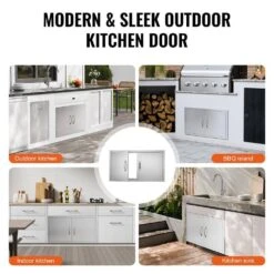 Outdoor Kitchen Access 34.5 In. W X 19 In. H Wall Construction Stainless Steel Grill Doors For BBQ Island,Double Door 15 Outdoor Kitchen Access 34.5 In. W X 19 In. H Wall Construction Stainless Steel Grill Doors For BBQ Island,Double Door -Patio Furniture Shop vevor outdoor kitchen doors 34 5x19ycbxgskcgmv0 fa 1000
