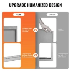 BBQ Access Door 30 In. W X 21 In. H Brushed Stainless Steel Outdoor Kitchen Door With Hooks For Outside Cabinet 14 BBQ Access Door 30 In. W X 21 In. H Brushed Stainless Steel Outdoor Kitchen Door With Hooks For Outside Cabinet -Patio Furniture Shop vevor outdoor kitchen doors bxgcgmsc30w21hin1v0 44 1000