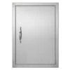 Single Outdoor Kitchen Door 17 In. W X 24 In. H BBQ Access Door Stainless Steel Flush Mount Door Wall Vertical Door -Patio Furniture Shop vevor outdoor kitchen doors dmmbscjmys174rnrpv0 64 1000