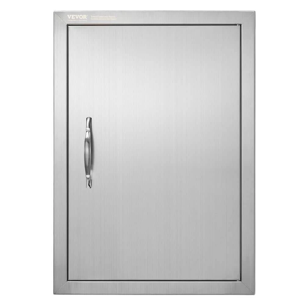 Single Outdoor Kitchen Door 18 In. W X 24 In. H BBQ Access Door Stainless Steel Flush Mount Door Wall Vertical Door 3 Single Outdoor Kitchen Door 18 In. W X 24 In. H BBQ Access Door Stainless Steel Flush Mount Door Wall Vertical Door