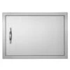Single Outdoor Kitchen Door 24 In. W X 17 In. H BBQ Access Door Stainless Steel Flush Mount Door Wall Vertical Door 2 Single Outdoor Kitchen Door 24 In. W X 17 In. H BBQ Access Door Stainless Steel Flush Mount Door Wall Vertical Door -Patio Furniture Shop vevor outdoor kitchen doors dmmbscjmys24lq87iv0 64 1000