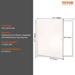 Metal Access Panel 16 In. W X 16 In. H Plumbing Access Doors With Cam Latch Lock Heavy-Duty Steel Wall Hole Cover 16 Metal Access Panel 16 In. W X 16 In. H Plumbing Access Doors With Cam Latch Lock Heavy-Duty Steel Wall Hole Cover -Patio Furniture Shop vevor outdoor kitchen doors jxmbd1616inchfeelv0 76 1000
