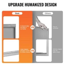 Double Outdoor Kitchen Door 30 In. W X 21 In. H BBQ Access Door With Recessed Handles -Patio Furniture Shop vevor outdoor kitchen doors smabscjmys30m2gznv0 44 1000