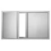 Double Outdoor Kitchen Door 36 In. W X 21 In. H BBQ Access Door Stainless Steel Flush Mount Door With Recessed Handles 2 Double Outdoor Kitchen Door 36 In. W X 21 In. H BBQ Access Door Stainless Steel Flush Mount Door With Recessed Handles -Patio Furniture Shop vevor outdoor kitchen doors smabscjmys36j2tr1v0 64 1000