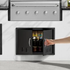 Double Outdoor Kitchen Door 30 In. W X 21 In. H BBQ Access Door Cold Plate Flush Mount Door Wall Vertical Door 17 Double Outdoor Kitchen Door 30 In. W X 21 In. H BBQ Access Door Cold Plate Flush Mount Door Wall Vertical Door -Patio Furniture Shop vevor outdoor kitchen doors smmbscjmhs30rl2l0v0 31 1000