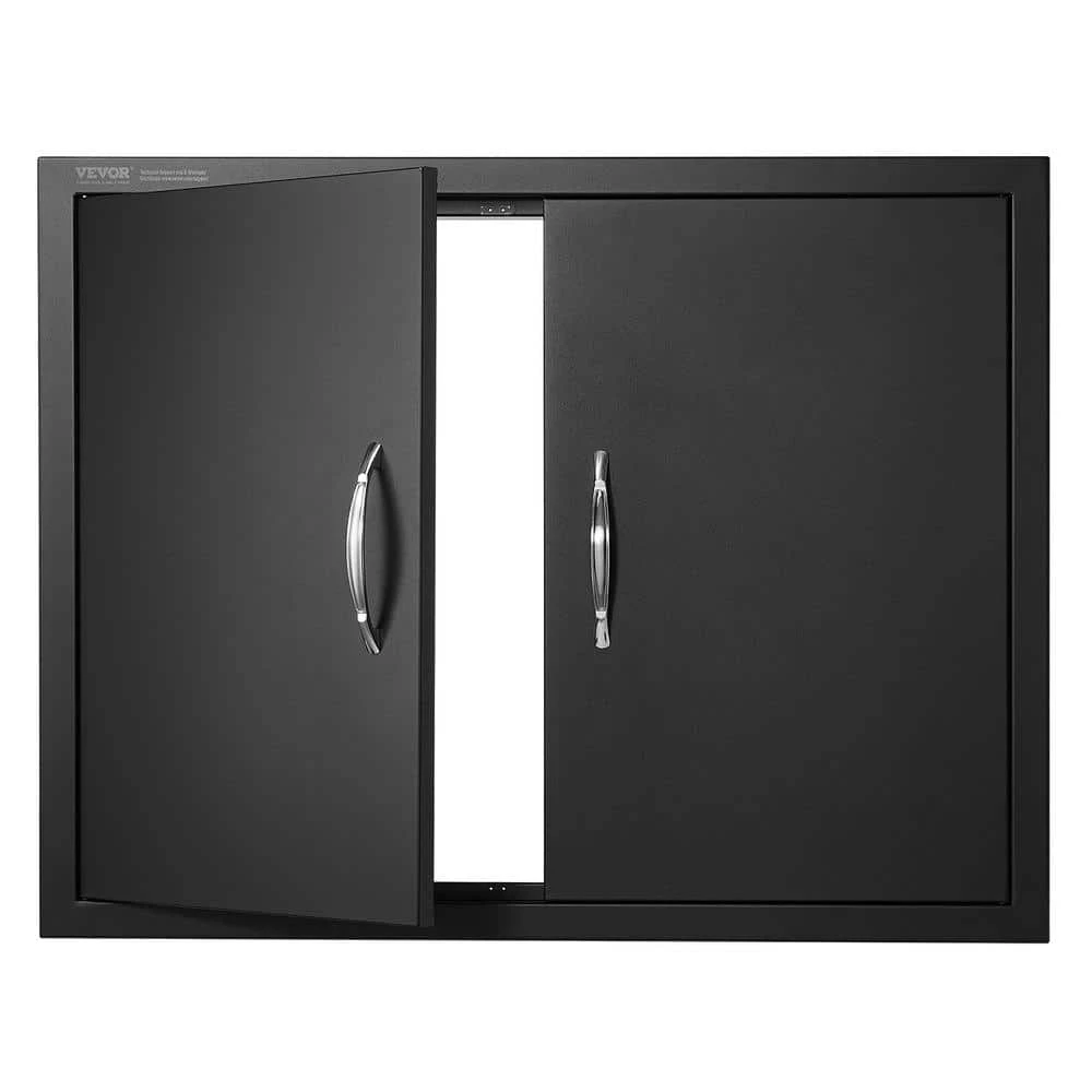 31 In. W X 24 In. H Double Outdoor Kitchen Door BBQ Access Door Cold Plate Flush Mount Door Wall Vertical Door 3 31 In. W X 24 In. H Double Outdoor Kitchen Door BBQ Access Door Cold Plate Flush Mount Door Wall Vertical Door