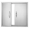 Double Outdoor Kitchen Door 26 In. W X 24 In. H BBQ Access Door Stainless Steel Flush Mount Door Wall Vertical Door 2 Double Outdoor Kitchen Door 26 In. W X 24 In. H BBQ Access Door Stainless Steel Flush Mount Door Wall Vertical Door -Patio Furniture Shop vevor outdoor kitchen doors smmbscjmys266wj57v0 64 1000