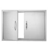 Double Outdoor Kitchen Door 30 In. W X 21 In. H BBQ Access Door Stainless Steel Flush Mount Door -Patio Furniture Shop vevor outdoor kitchen doors smmbscjmys30hbdq7v0 64 1000