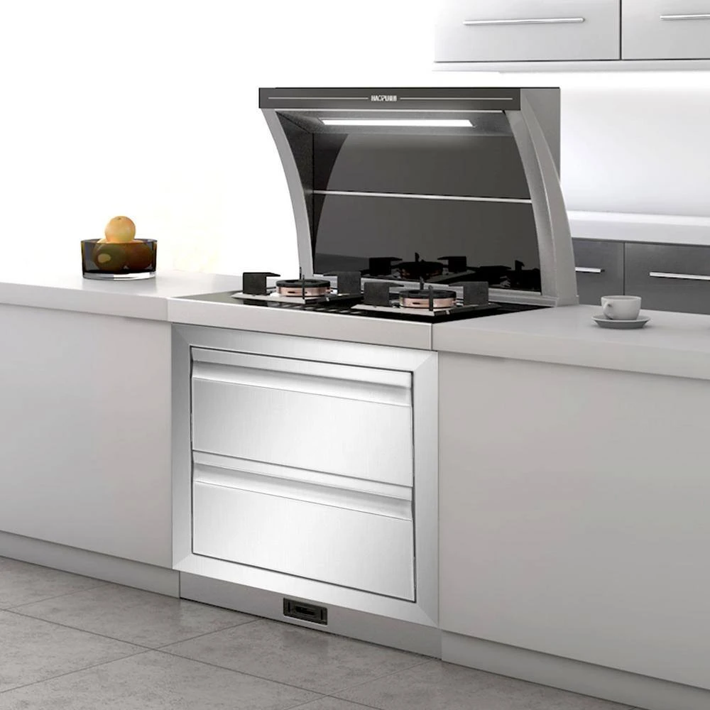 14 In. W X 14.5 In. H X 23 In. D Outdoor Kitchen Drawers Flush Mount Stainless Steel Double Access Drawers With Handles 10 14 In. W X 14.5 In. H X 23 In. D Outdoor Kitchen Drawers Flush Mount Stainless Steel Double Access Drawers With Handles - Image 8