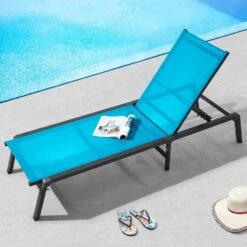 Patio Lounge Chairs Chaise Lounge Chairs Outdoor Aluminum With Adjustable 5-Position Folding Pool Chairs Blue 2pcs 17 Patio Lounge Chairs Chaise Lounge Chairs Outdoor Aluminum With Adjustable 5-Position Folding Pool Chairs Blue 2pcs -Patio Furniture Shop vevor outdoor lounge chairs jstygdtylskzun91kv0 31 1000