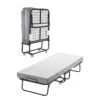 Rollaway Bed, Black Metal Frame, Outdoor Rocking Chair With White Cushion, 31 X 75 In. Folding Bed With 5 In. Mattress 1 Rollaway Bed, Black Metal Frame, Outdoor Rocking Chair With White Cushion, 31 X 75 In. Folding Bed With 5 In. Mattress -Patio Furniture Shop vevor outdoor rocking chairs zdc31yc5inchysffmv0 64 1000