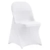50 PCS Stretch Spandex Folding Chair Covers Universal Fitted Chair Cover Removable Washable Protective Slipcovers, White -Patio Furniture Shop vevor patio chair covers ytbs50pcsdkqq89vlv0 64 1000