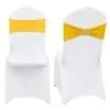 50 Set Stretch Spandex Folding Chair Covers With Chair Sashes Removable Washable Protective Slipcovers, Gold & White -Patio Furniture Shop vevor patio chair covers ytzsdzkzsdtzmtdkdv0 64 1000