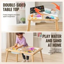 Sensory Table For Toddlers, Kids Activity Table With 3 Foldable Storage Bins And Double-Sided Board, Play Sand, Wooden 12 Sensory Table For Toddlers, Kids Activity Table With 3 Foldable Storage Bins And Double-Sided Board, Play Sand, Wooden -Patio Furniture Shop vevor patio dining tables ggzdcwxk2129be939v0 4f 1000