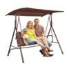 3-Person Patio Swing Chair Outdoor Patio Swing With Adjustable Canopy Porch Swing 2 3-Person Patio Swing Chair Outdoor Patio Swing With Adjustable Canopy Porch Swing -Patio Furniture Shop vevor patio swings tjqq68inx44irjnftv0 64 1000