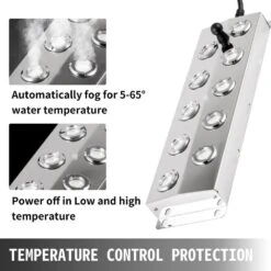 Mist Maker Fogger 10 Head Ultrasonic Mist Fogger Waterproof Power Supply Ultrasonic Fogger Humidifier 5 Kg/h -Patio Furniture Shop vevor pond accessories csbwhq10tfs000001v1 fa 1000