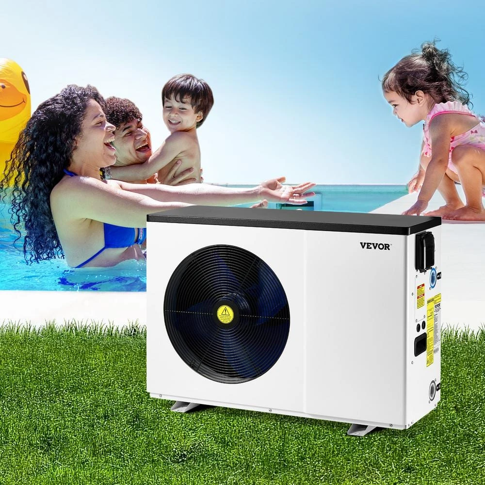 Electric Pool Heat Pump, 35830 BTU, Pool Heaters For 6605 To 13209 Gal. Above And In Ground Pools, Low Noise 10 Electric Pool Heat Pump, 35830 BTU, Pool Heaters For 6605 To 13209 Gal. Above And In Ground Pools, Low Noise - Image 8