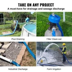 Backwash Hose 50 Ft. X 2 In. PVC Flat Discharge Hose With Aluminum Camlock C And E Fittings Clamps For Pump Sand Filter 15 Backwash Hose 50 Ft. X 2 In. PVC Flat Discharge Hose With Aluminum Camlock C And E Fittings Clamps For Pump Sand Filter -Patio Furniture Shop vevor pool hoses fcxrg250ftpvcm9txv0 fa 1000