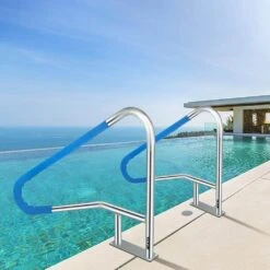 55 In. X 32 In. Pool Railing Stainless Steel Silver Rustproof Pool Handrail Pool Rail For Above Ground Pool 17 55 In. X 32 In. Pool Railing Stainless Steel Silver Rustproof Pool Handrail Pool Rail For Above Ground Pool -Patio Furniture Shop vevor pool ladders bxgycfs4w55x32yc1v0 31 1000
