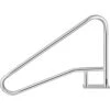 55 In. X 32 In. Pool Railing Stainless Steel Silver Rustproof Pool Handrail Pool Rail For Above Ground Pool -Patio Furniture Shop vevor pool ladders bxgycfs4w55x32yc1v0 64 1000