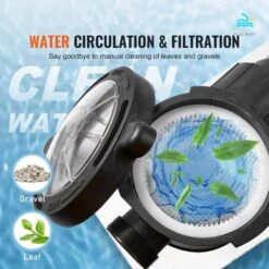 Above Ground Pool Pump 1HP 110-Volt 80 GPM Max. Flow Single Speed Swimming Pool Pump With Filter Basket -Patio Furniture Shop vevor pool pumps ycglbdsddy10lidqzv1 fa 1000