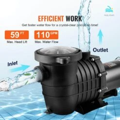 Above Ground Pool Pump 2 HP 110 GPM Max. Flow Single Speed Swimming Pool Pump 3450 RPM Pool Pump For Above Ground Pools 14 Above Ground Pool Pump 2 HP 110 GPM Max. Flow Single Speed Swimming Pool Pump 3450 RPM Pool Pump For Above Ground Pools -Patio Furniture Shop vevor pool pumps ycglbdssdy202izbhv5 44 1000