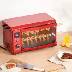 Shawarma Grill Machine Portable Electric Grill In Stainless Steel With 2 Strings Of Barbecue Capacity, Chicken Shawarma -Patio Furniture Shop vevor portable gas grills bxkrj2cdrspkynqoyv1 31 1000