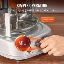 Shawarma Grill Machine Portable Electric Grill In Stainless Steel, Vertical Chicken Shawarma Cooker Machine Countertop -Patio Furniture Shop vevor portable gas grills lskrj20ldrsxozo8uv1 1f 1000