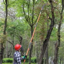 Manual Pole Saw, 7.3-27 Ft. Tree Pruner With 20 In. Steel Blade Pruning Saw, 8 Fiberglass Poles, 2025 Upgrade -Patio Furniture Shop vevor pruning saws sdgzjbxzzk8m8dkwov0 250717 31 1000