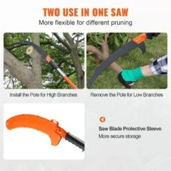 Manual Pole Saw, 7.3-27 Ft. Tree Pruner With 20 In. Steel Blade Pruning Saw, 8 Fiberglass Poles, 2025 Upgrade -Patio Furniture Shop vevor pruning saws sdgzjbxzzk8m8dkwov0 250717 44 1000
