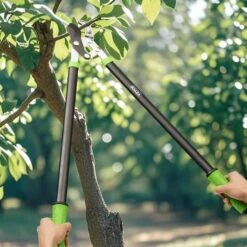 32 In. Anvil Loppers For Tree Trimming, Steel Blade Cutter With Ergonomic Handles, Pruning Saw Function, 2025 Upgrade -Patio Furniture Shop vevor pruning saws sdgzjcg32incxd465v0 250717 31 1000