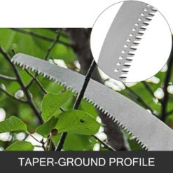 4 Ft. To 12 Ft. Telescopic Pole Saw Blade Length 12 In. Extendable Landscaping Pruning Saw For Trimming Branches -Patio Furniture Shop vevor pruning saws xzj4 2m0000000001v0 fa 1000
