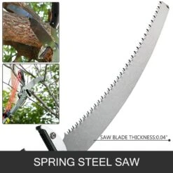 Tree Pruner 5.4 Ft. To 17.7 Ft. Pole Saw W/Blade Length 15 In. SK5 Cutting Blade Tree Pruning Saw For Sawing & Shearing -Patio Furniture Shop vevor pruning saws xzj5 4mtgsblack01v0 4f 1000