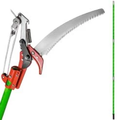 Pole Saws For Tree Trimming 26 Ft. With Blade Length 13.3 In. Pruning Saws Alloy Steel Tree Pruner Tree Trimmers