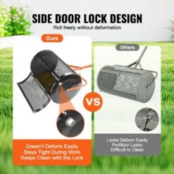 Compost Spreader Peat Moss Spreader,24 In. Roller Lawn Spreader With Height Adjustable T Handle, Steel Spreader, Black 13 Compost Spreader Peat Moss Spreader,24 In. Roller Lawn Spreader With Height Adjustable T Handle, Steel Spreader, Black -Patio Furniture Shop vevor pull behind spreaders gtsbjh224inchlsn9v0 1f 1000