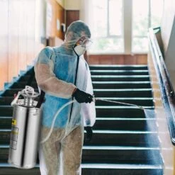 2 Gal. Stainless Steel Sprayer Pump Sprayer With 20 In. Wand, Handle, 3 Ft. Reinforced Hose Suitable For Gardening -Patio Furniture Shop vevor pump sprayers pwqbxg8l000000001v0 31 1000