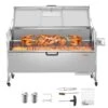 60-Watt Rotisserie Grill With Hooded Cover, 56 In. Pig Lamb Goat Rotisserie Grill Roaster, 286 Lbs. Capacity 1 60-Watt Rotisserie Grill With Hooded Cover, 56 In. Pig Lamb Goat Rotisserie Grill Roaster, 286 Lbs. Capacity -Patio Furniture Shop vevor rotisseries ddxzkj56ycqg19z70v1 64 1000