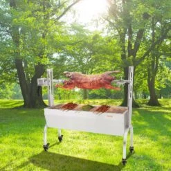 Stainless Steel Rotisserie Grill 46 In. Pig Rotisserie Roaster 50 W Motor Lamb Rotisserie System 17 Stainless Steel Rotisserie Grill 46 In. Pig Rotisserie Roaster 50 W Motor Lamb Rotisserie System -Patio Furniture Shop vevor rotisseries hlkd4650w60kgvpl0v1 31 1000