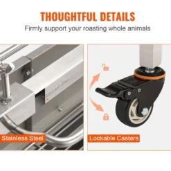 Stainless Steel Rotisserie Grill 46 In. Pig Rotisserie Roaster 50 W Motor Lamb Rotisserie System 14 Stainless Steel Rotisserie Grill 46 In. Pig Rotisserie Roaster 50 W Motor Lamb Rotisserie System -Patio Furniture Shop vevor rotisseries hlkd4650w60kgvpl0v1 44 1000