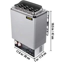 2,000-Watt Sauna Heater 110-Volt -120-Volt Dry Steam Bath Stove With Internal Controller For Spa Sauna Room 16 2,000-Watt Sauna Heater 110-Volt -120-Volt Dry Steam Bath Stove With Internal Controller For Spa Sauna Room -Patio Furniture Shop vevor sauna accessories 2kwwksnl wct120v1v0 76 1000