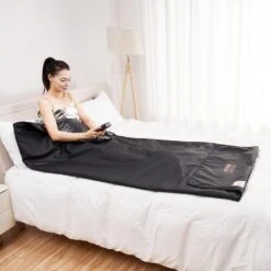 Sauna Blanket For Detoxification 1 To 6 Level Temp 1-Person Indoor Fabric Frame Infrared Sauna 75 In. X 35 In. Sauna Bag 17 Sauna Blanket For Detoxification 1 To 6 Level Temp 1-Person Indoor Fabric Frame Infrared Sauna 75 In. X 35 In. Sauna Bag -Patio Furniture Shop vevor saunas hwsntnjb3575ut4udv1 31 1000