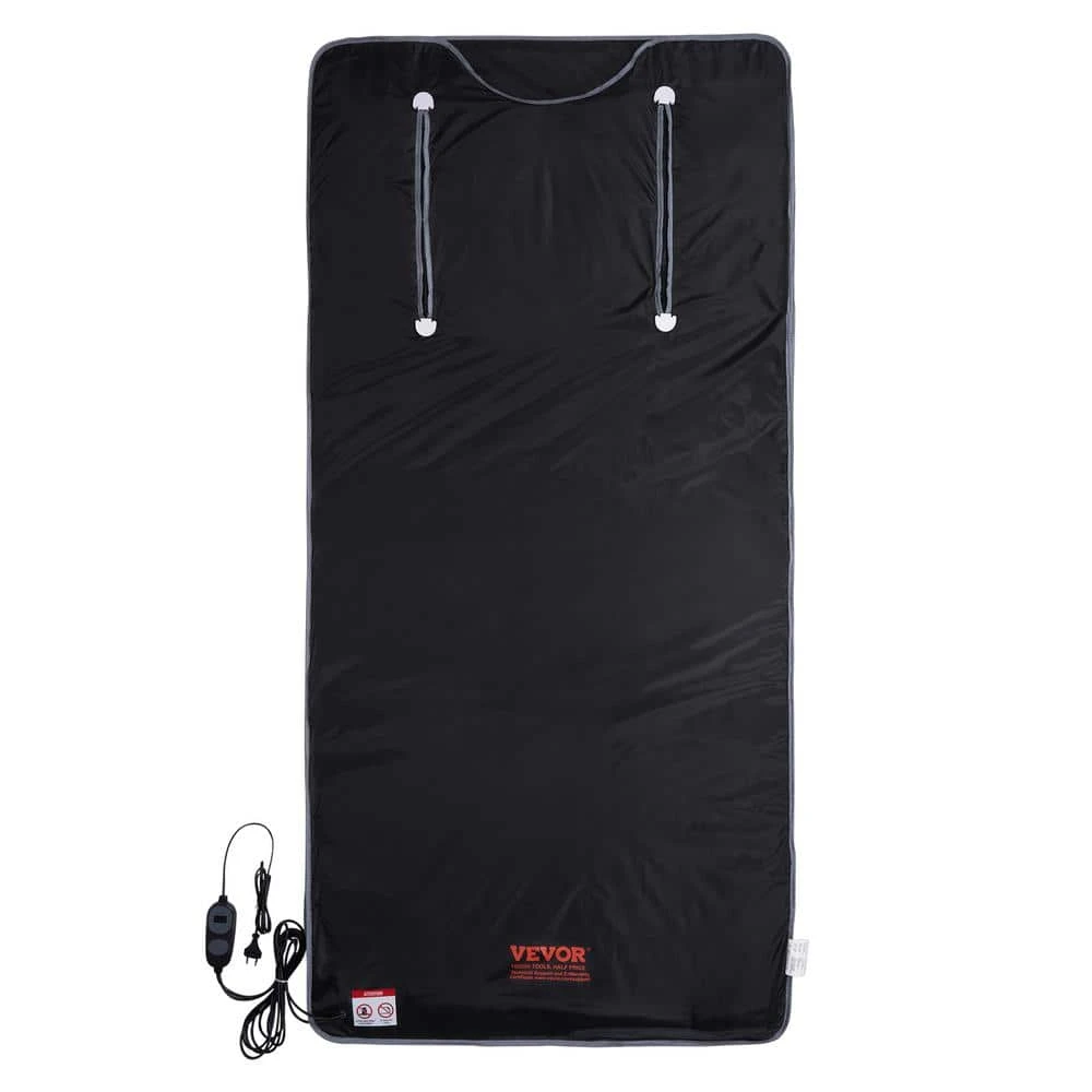 Sauna Blanket For Detoxification 1 To 6 Level Adjustable Temp 1-Person Indoor Fabric Frame Infrared Sauna Portable Sauna 3 Sauna Blanket For Detoxification 1 To 6 Level Adjustable Temp 1-Person Indoor Fabric Frame Infrared Sauna Portable Sauna