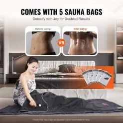 Sauna Blanket For Detoxification 1 To 6 Level Adjustable Temp 1-Person Indoor Fabric Frame Infrared Sauna Portable Sauna 15 Sauna Blanket For Detoxification 1 To 6 Level Adjustable Temp 1-Person Indoor Fabric Frame Infrared Sauna Portable Sauna -Patio Furniture Shop vevor saunas hwsntnjb36764rd8iv1 fa 1000