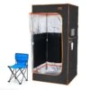 Portable Sauna Tent,1400 Watt Personal Sauna Kit For Home Spa,Time & Temperature Remote Control, Black -Patio Furniture Shop vevor saunas yhwbxssnqccs9jzufv1 64 1000