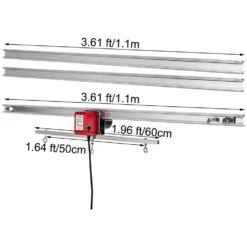 10 R/min Adjustable Indoor Grow Light Mover Track Rail Mover Kit 10.8 Ft. Hydroponic Lighting System For Greenhouse 15 10 R/min Adjustable Indoor Grow Light Mover Track Rail Mover Kit 10.8 Ft. Hydroponic Lighting System For Greenhouse -Patio Furniture Shop vevor specialty garden tools ddzwdgjdg3 3m0001v1 76 1000