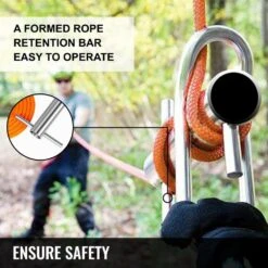 14 Ft. Port Wrap Eye Sling Port Wrap Sling With Stainless Steel 4409 LBS Weight Capacity Friction Device, Sliver -Patio Furniture Shop vevor specialty garden tools fmhjsjbxgds581401v0 fa 1000