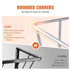 Livestock Hay Feeder, 18.5 Gal. Large Capacity, Heavy-Duty Steel Goat Hay Rack, 24.4 In. Long Wall Mounted Hay Holder 13 Livestock Hay Feeder, 18.5 Gal. Large Capacity, Heavy-Duty Steel Goat Hay Rack, 24.4 In. Long Wall Mounted Hay Holder -Patio Furniture Shop vevor specialty garden tools scwsqbgswgws1egm7v0 1f 1000